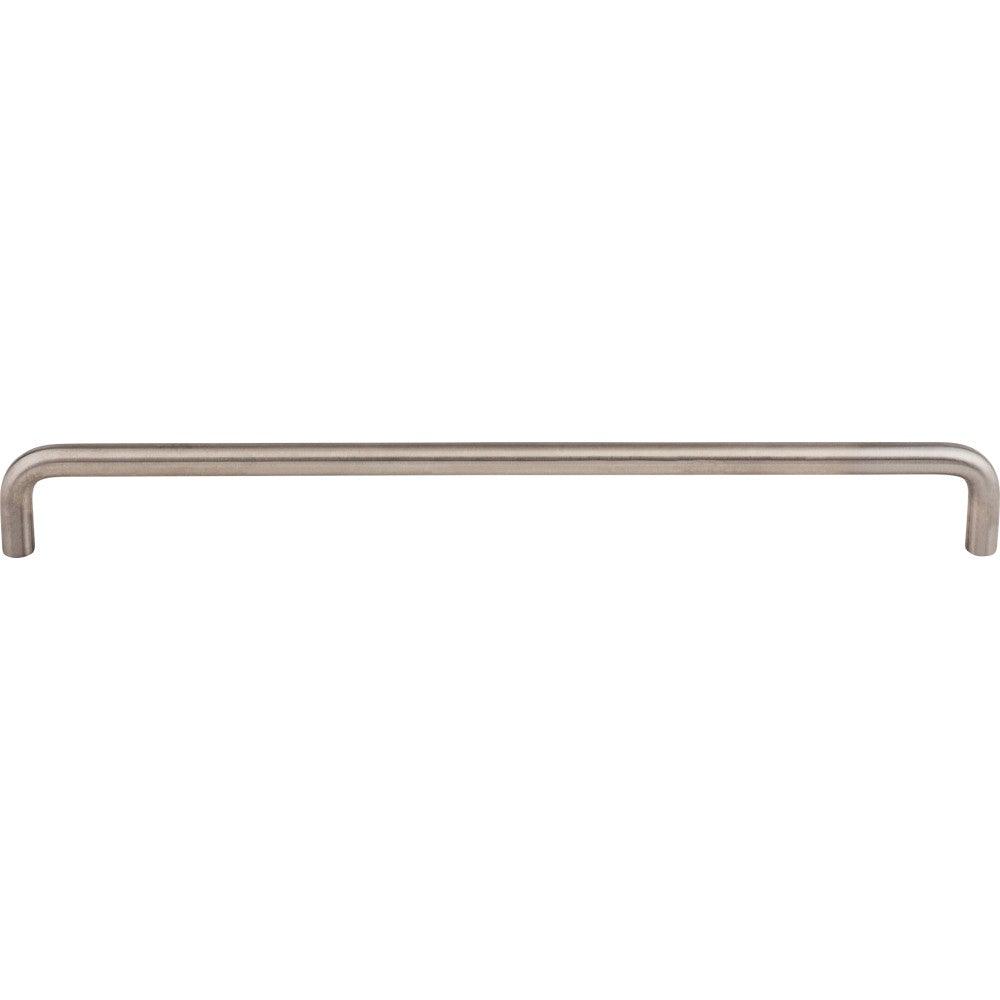 Stainless Steel Bent Bar Pull 10mm by Top Knobs  - Brushed Stainless Steel - 11-11/32" - New York Hardware