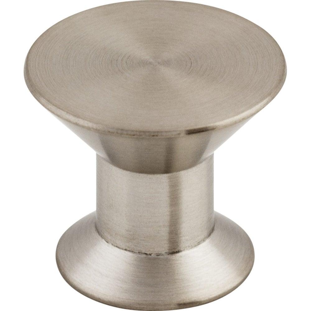 Indus Knob by Top Knobs - Brushed Stainless Steel - New York Hardware