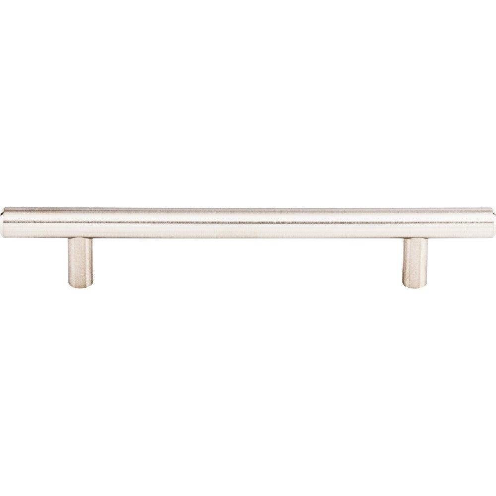 Solid Bar-Pull by Top Knobs - Brushed Stainless Steel - New York Hardware