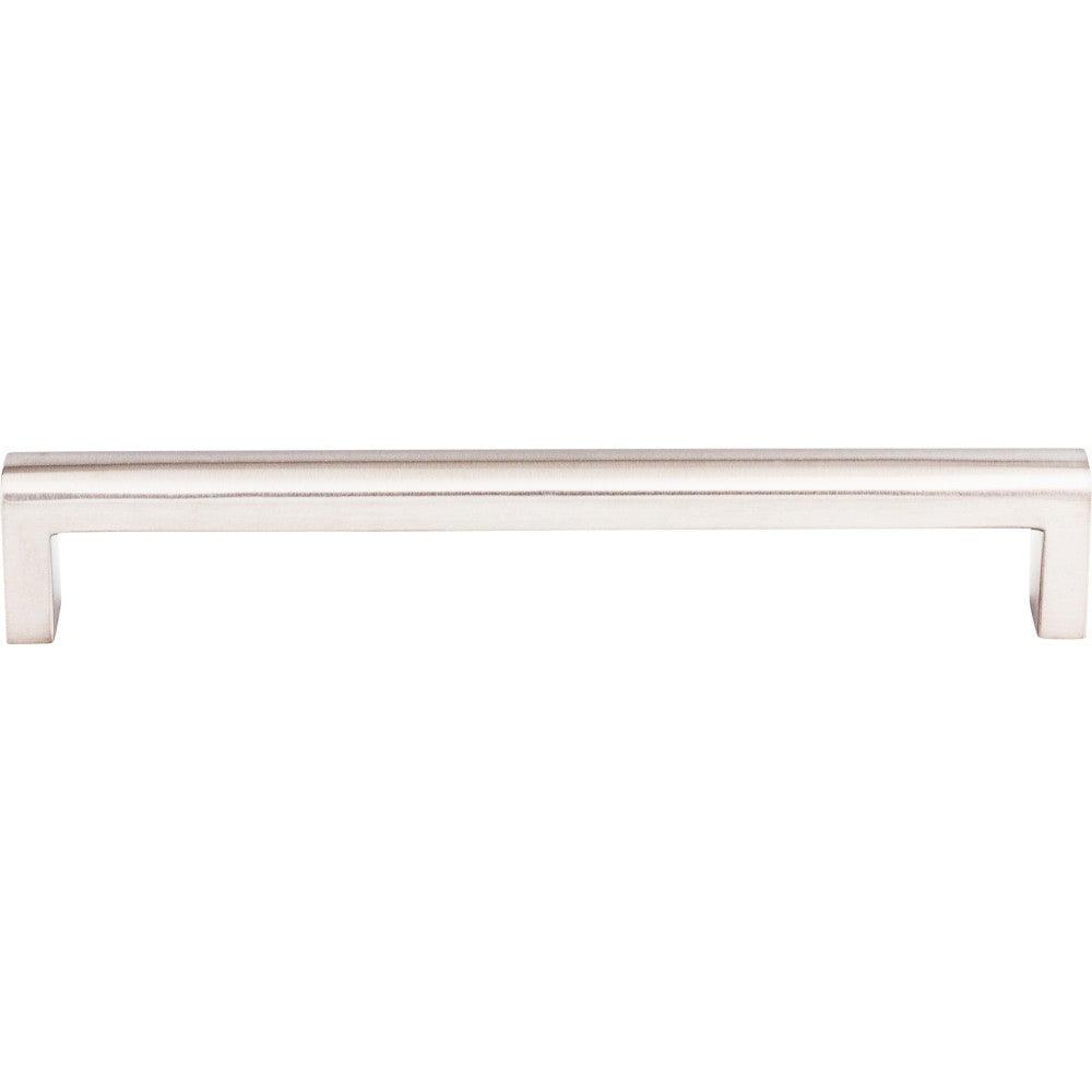 Ashmore Pull by Top Knobs - Brushed Stainless Steel - New York Hardware