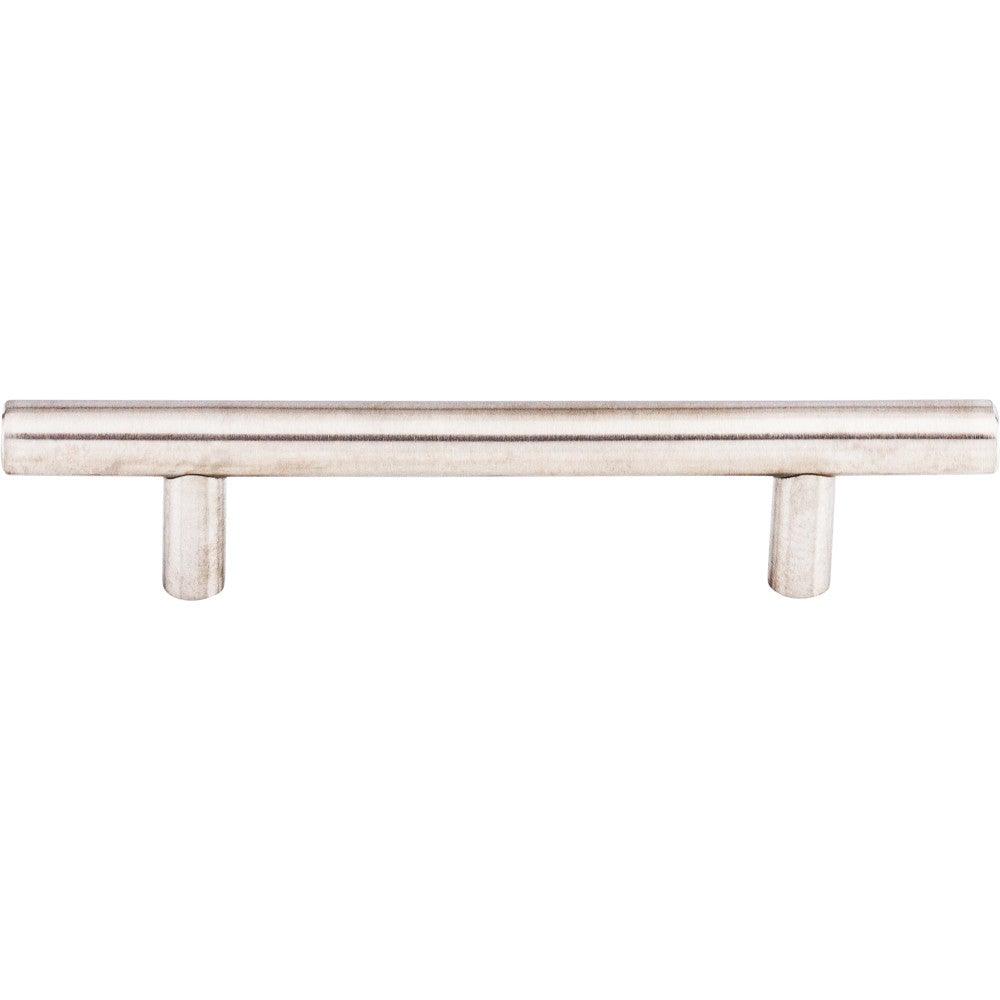 Hollow Bar-Pull by Top Knobs - Brushed Stainless Steel - New York Hardware