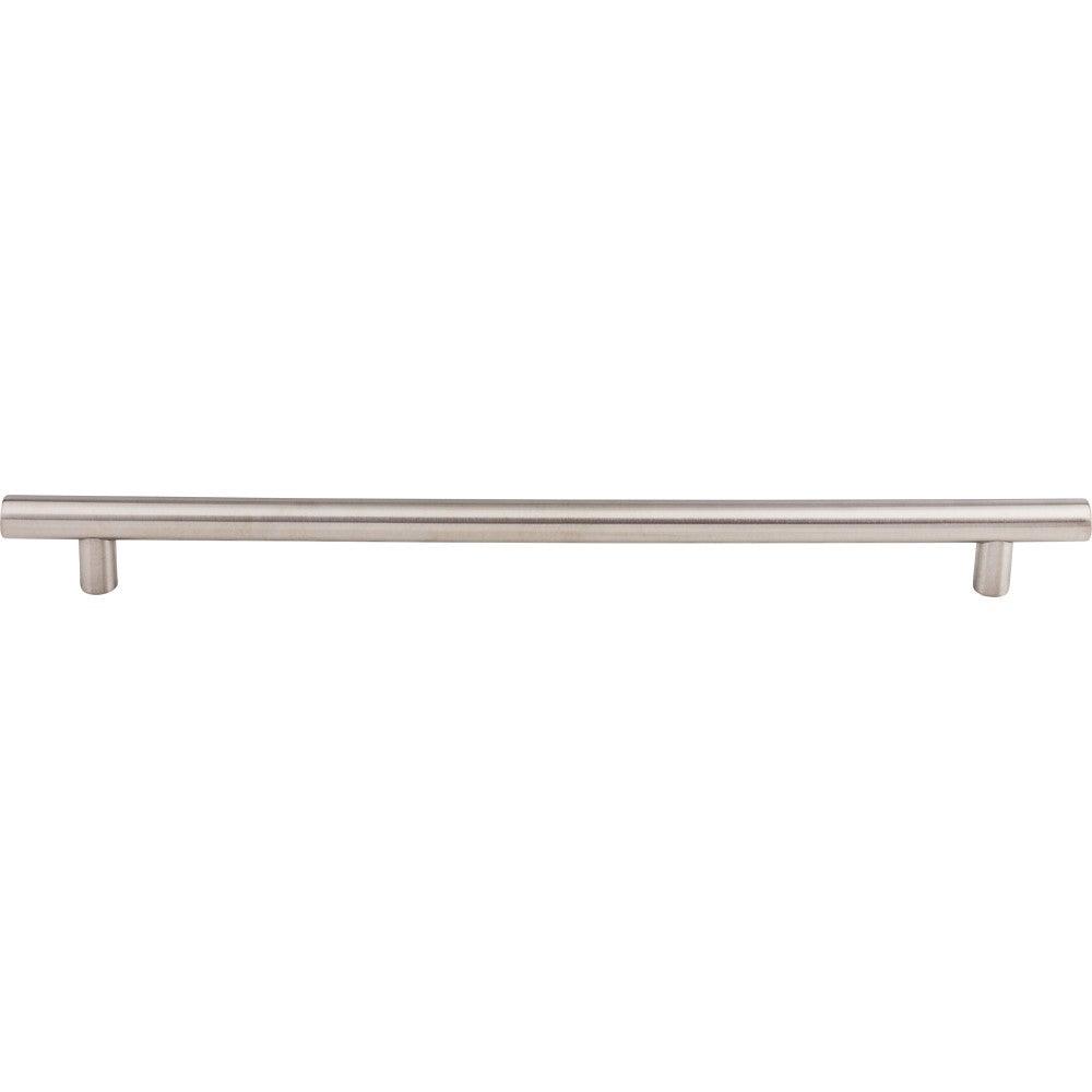 Hollow Bar-Pull by Top Knobs - Brushed Stainless Steel - New York Hardware