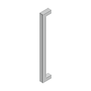 Contemporary Pull by Deltana - 18" - Brushed Stainless - New York Hardware