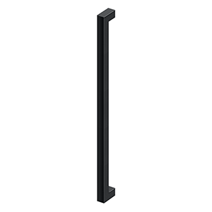 Extra Large Contemporary Pull by Deltana - 36" - Paint Black - New York Hardware