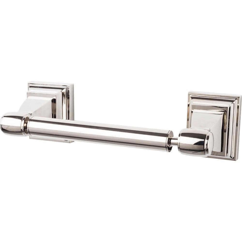 Stratton Bath Tissue Holder by Top Knobs - Polished Nickel - New York Hardware