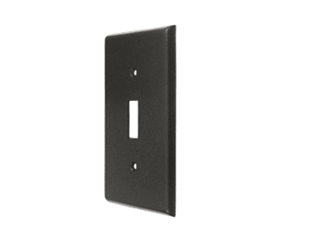 Single Toggle Standard Switch Plate - Oil Rubbed Bronze - New York Hardware Online