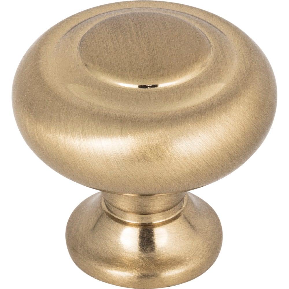 Kent Knob by Top Knobs - Honey Bronze - New York Hardware