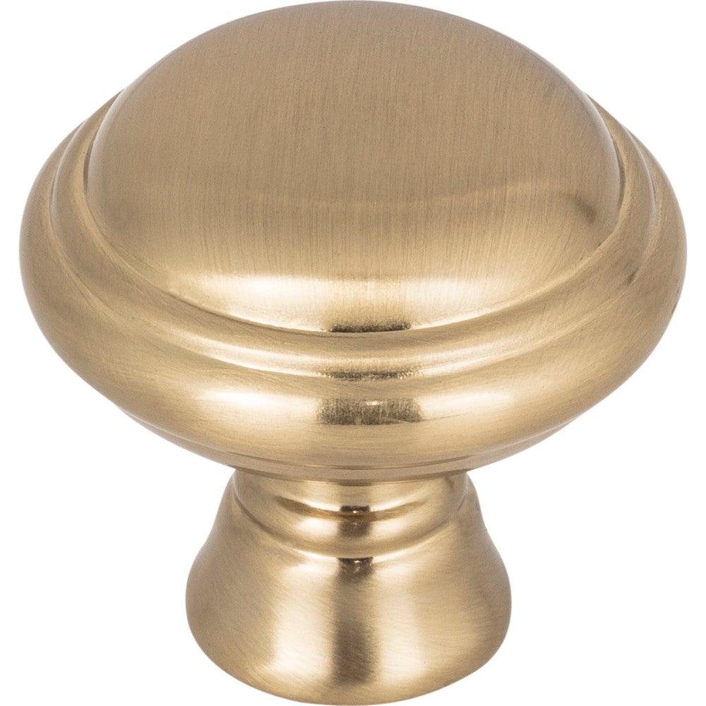Henderson Knob by Top Knobs - Honey Bronze - New York Hardware
