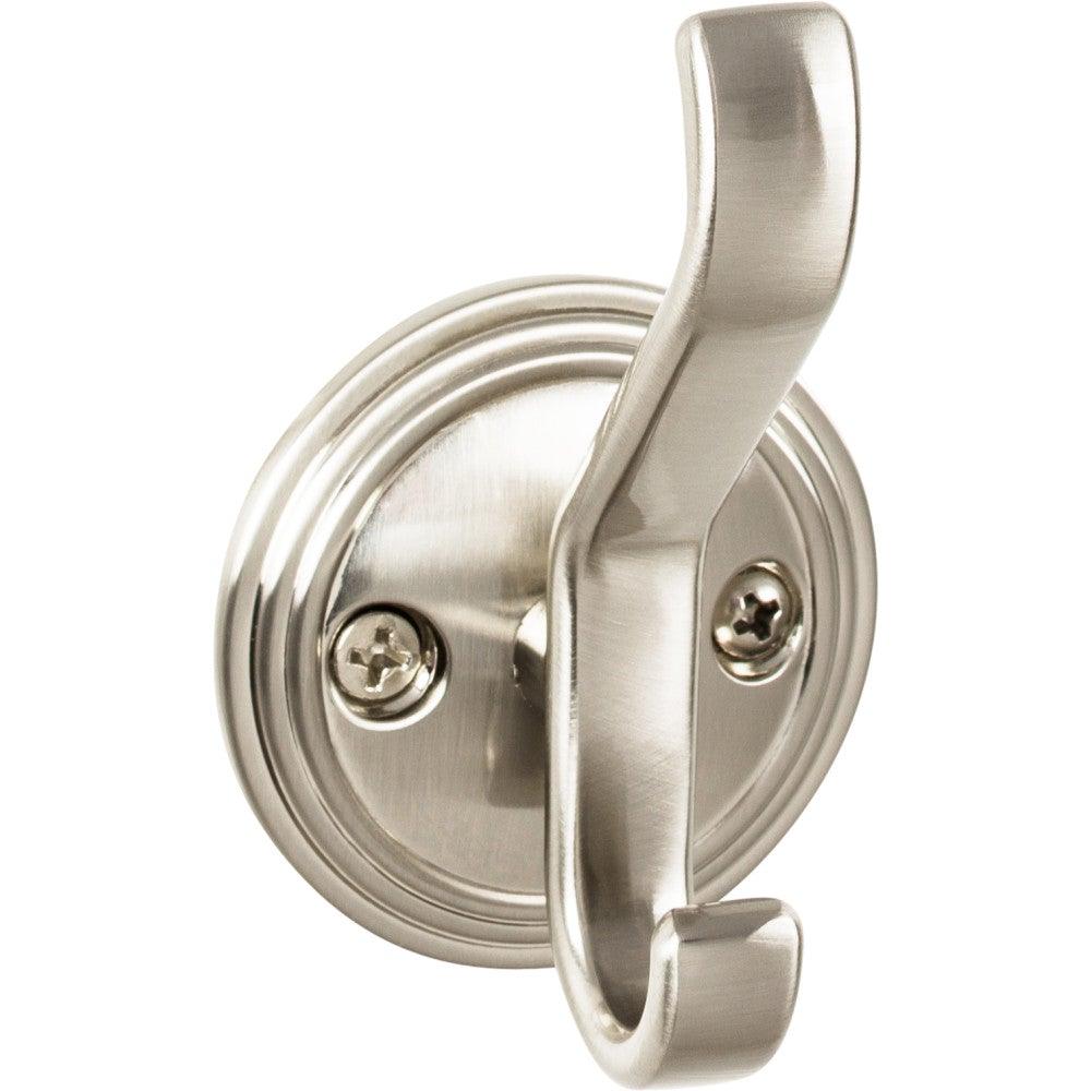 Reeded Hook by Top Knobs - Brushed Satin Nickel - New York Hardware