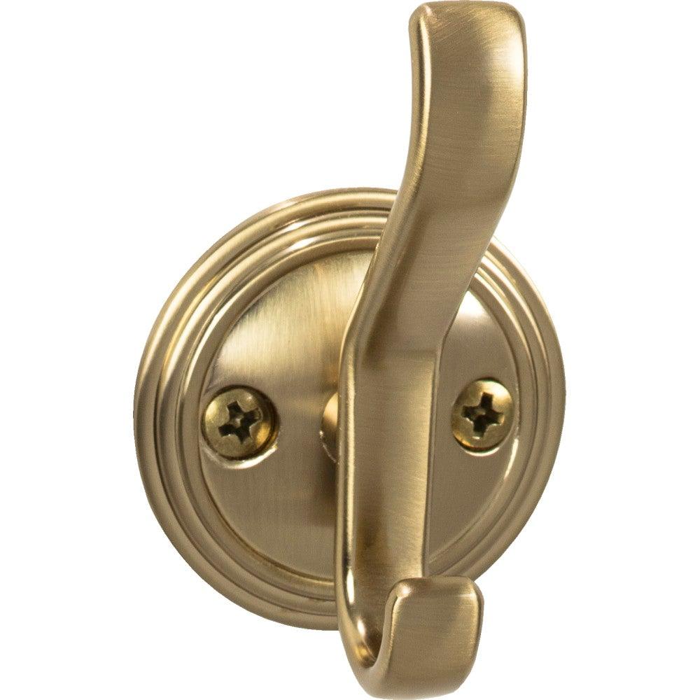 Reeded Hook by Top Knobs - Honey Bronze - New York Hardware