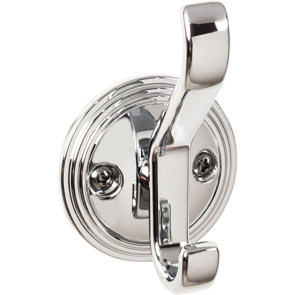 Reeded Hook by Top Knobs - Polished Chrome - New York Hardware
