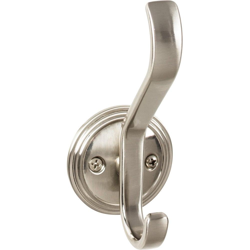 Reeded Hook by Top Knobs - Brushed Satin Nickel - New York Hardware
