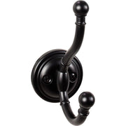Kara Hook by Top Knobs - Flat Black - New York Hardware