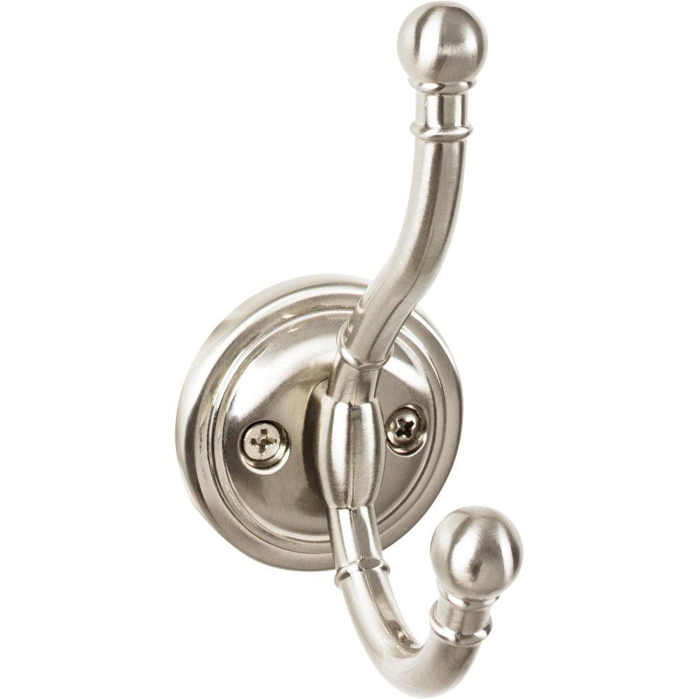 Kara Hook by Top Knobs - Brushed Satin Nickel - New York Hardware