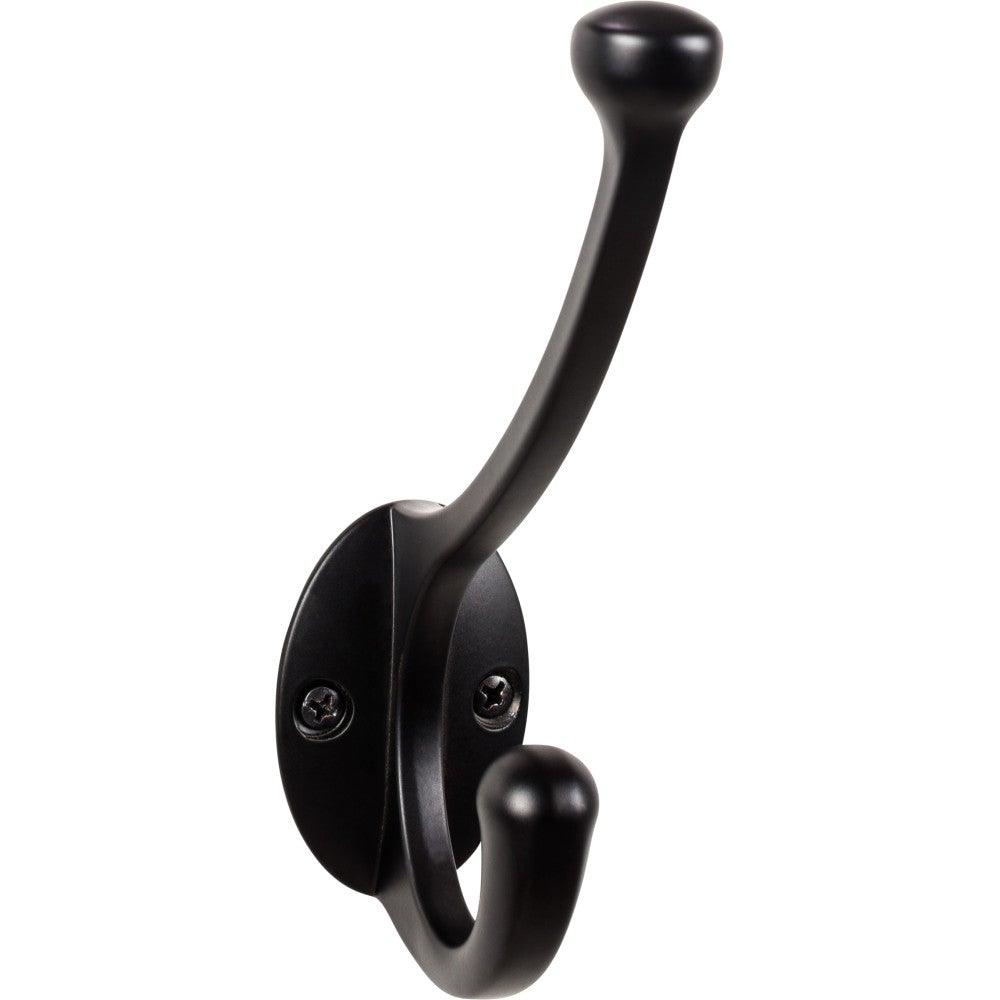 Bergen Hook by Top Knobs - Flat Black - New York Hardware