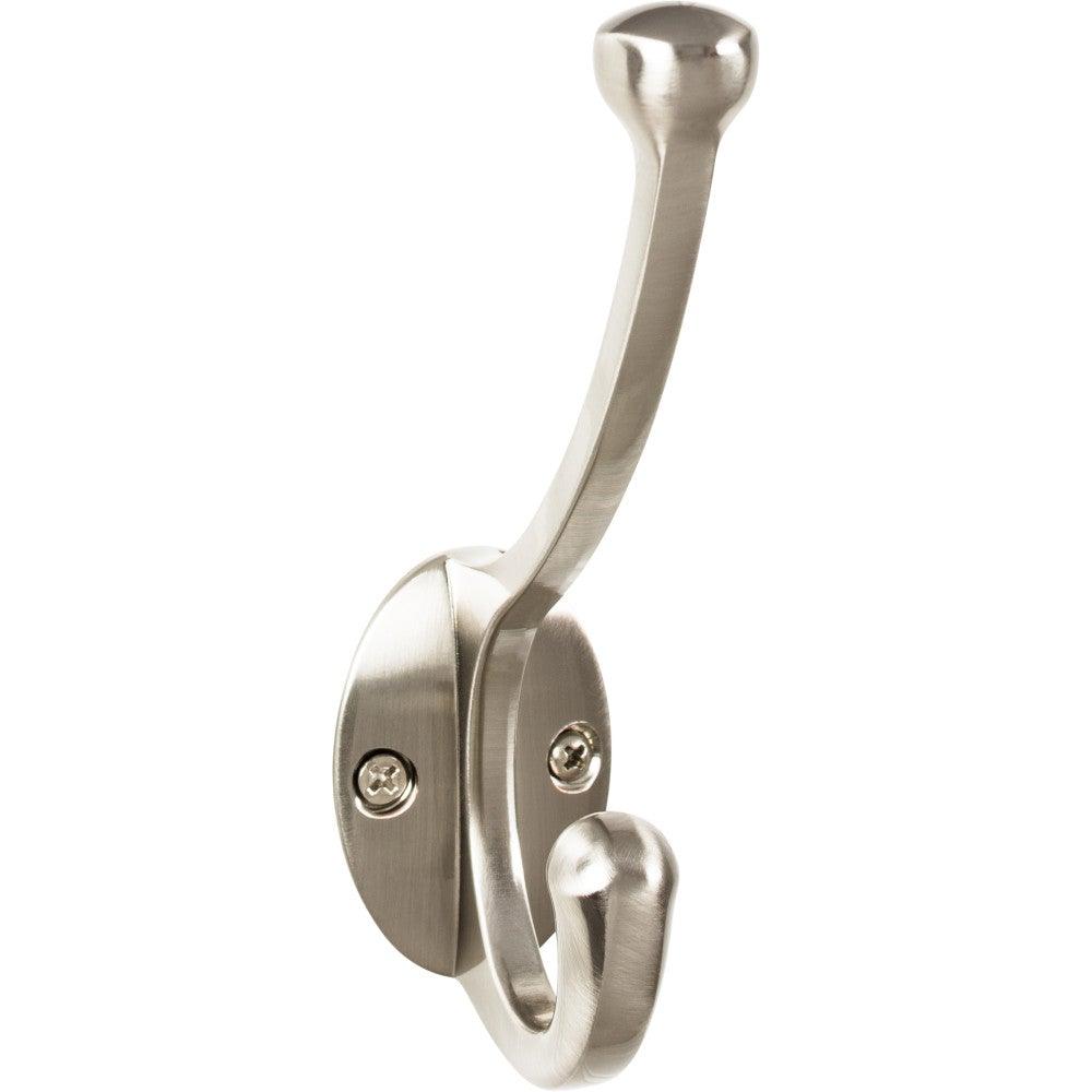 Bergen Hook by Top Knobs - Brushed Satin Nickel - New York Hardware