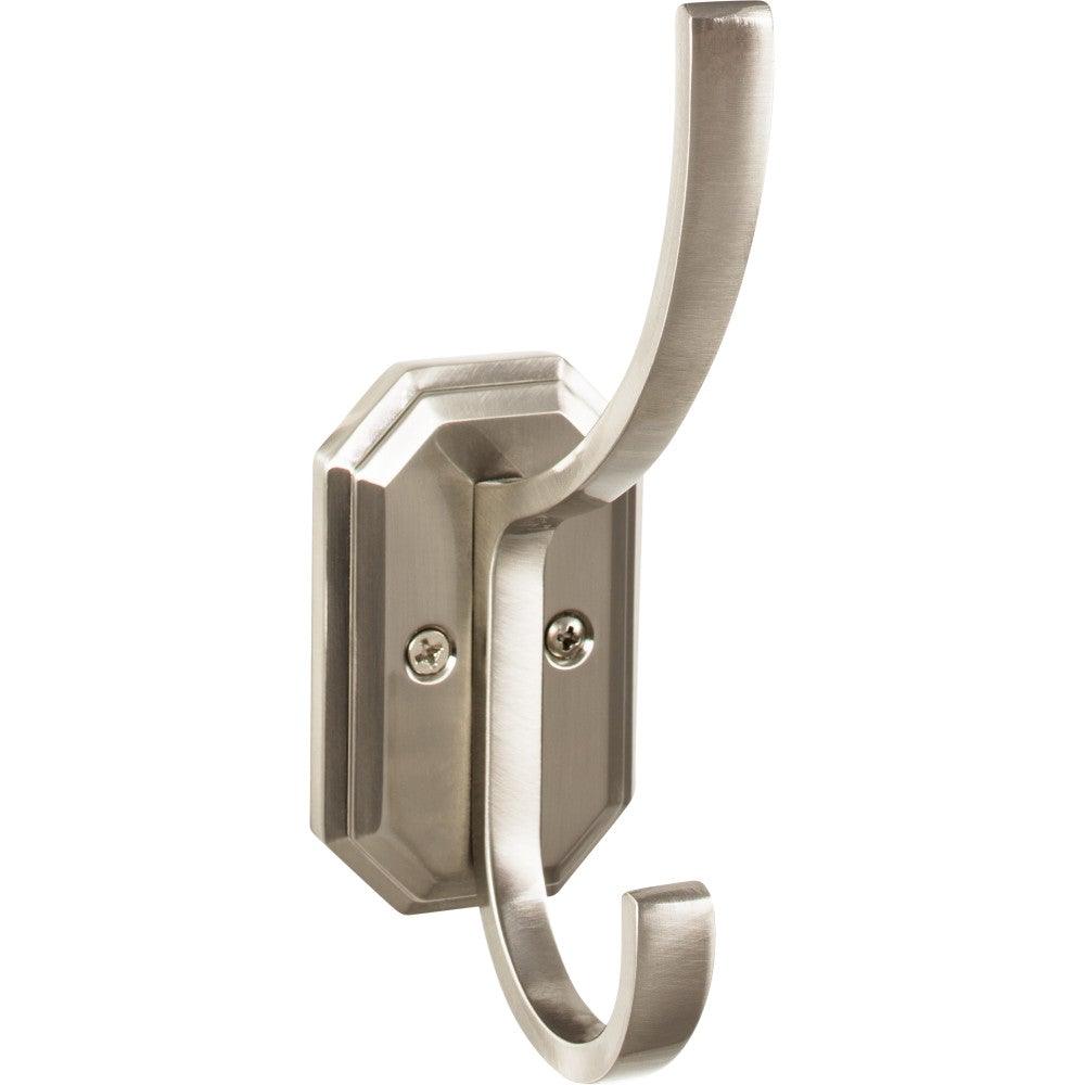 Emerald Hook by Top Knobs - Brushed Satin Nickel - New York Hardware