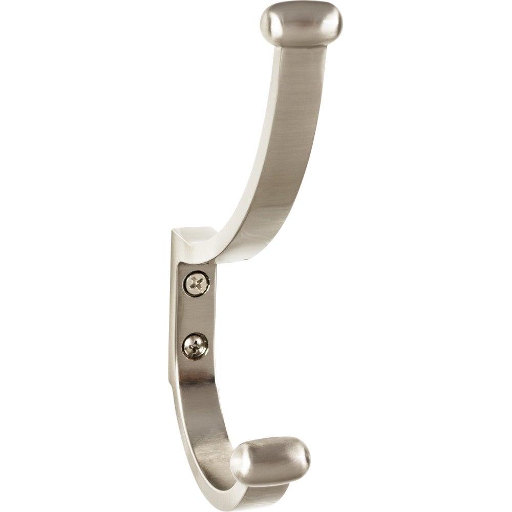 Hillmont Hook by Top Knobs - Brushed Satin Nickel - New York Hardware