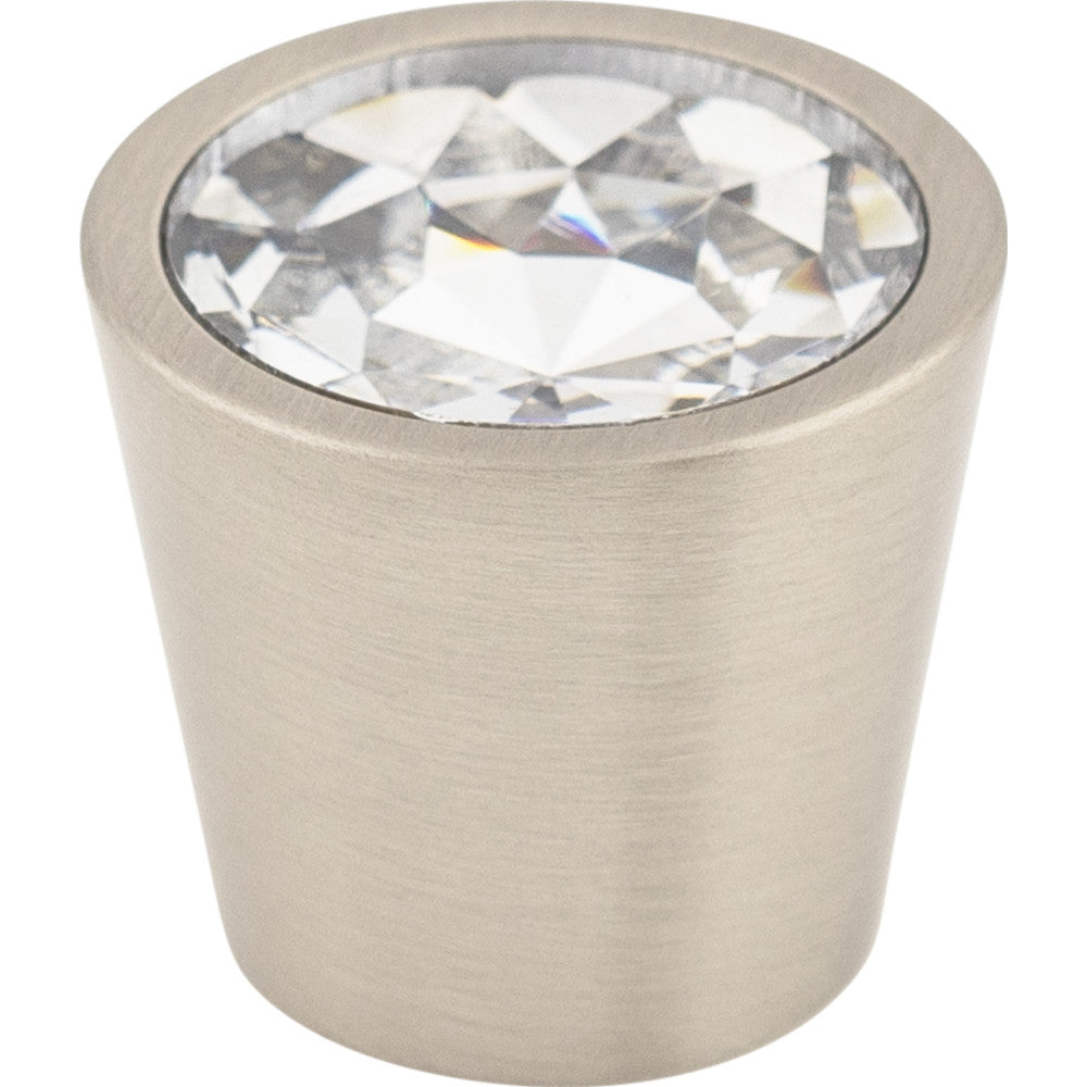 Clear Knob by Top Knobs - Brushed Satin Nickel - New York Hardware