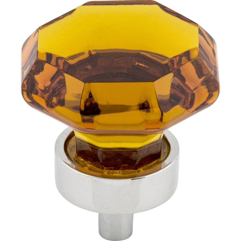 Wine Octagon Knob by Top Knobs - Polished Chrome - New York Hardware