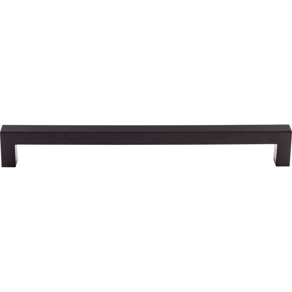 Square Appliance-Pull by Top Knobs - Flat Black - New York Hardware