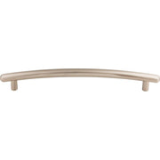 Curved Appliance-Pull by Top Knobs - Brushed Satin Nickel - New York Hardware