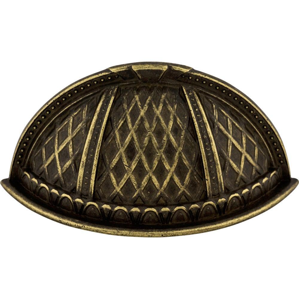 Trevi Cup Pull by Top Knobs - German Bronze - New York Hardware