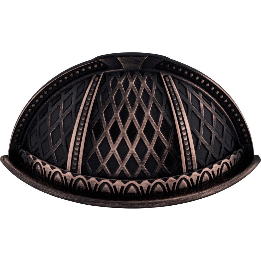 Trevi Cup Pull by Top Knobs - Patina Rouge - New York Hardware