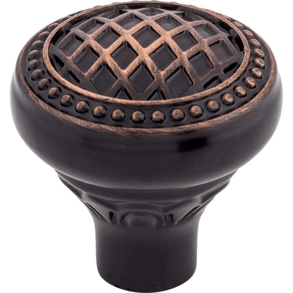 Trevi Round Knob by Top Knobs - Tuscan Bronze - New York Hardware