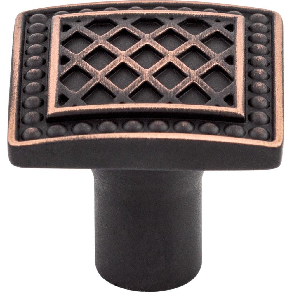 Trevi Square Knob by Top Knobs - Tuscan Bronze - New York Hardware