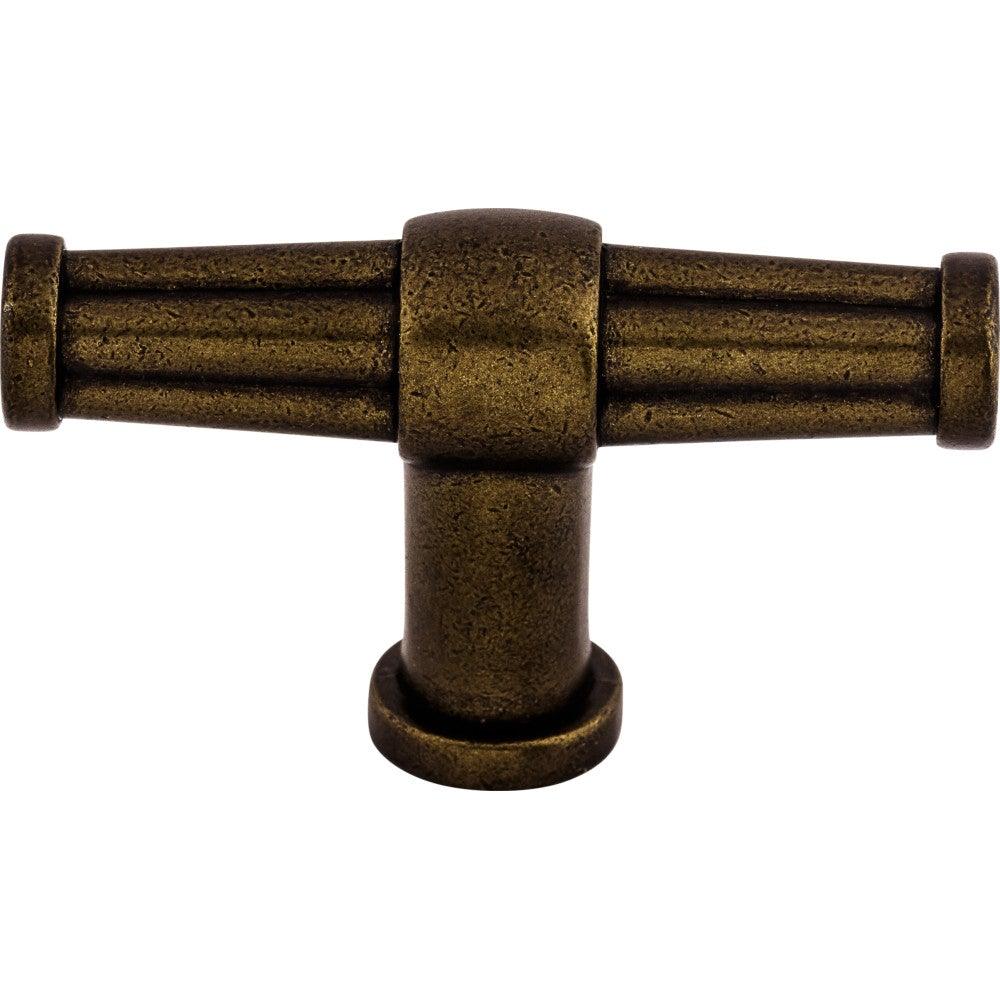 Luxor T-Handle by Top Knobs - German Bronze - New York Hardware