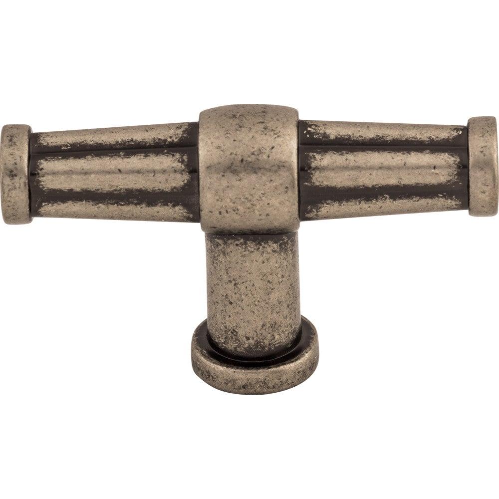 Luxor T-Handle by Top Knobs - Pewter Antique - New York Hardware