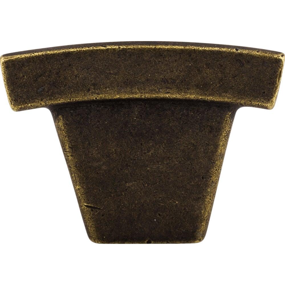 Arched Knob by-Top-Knobs - German Bronze - New York Hardware