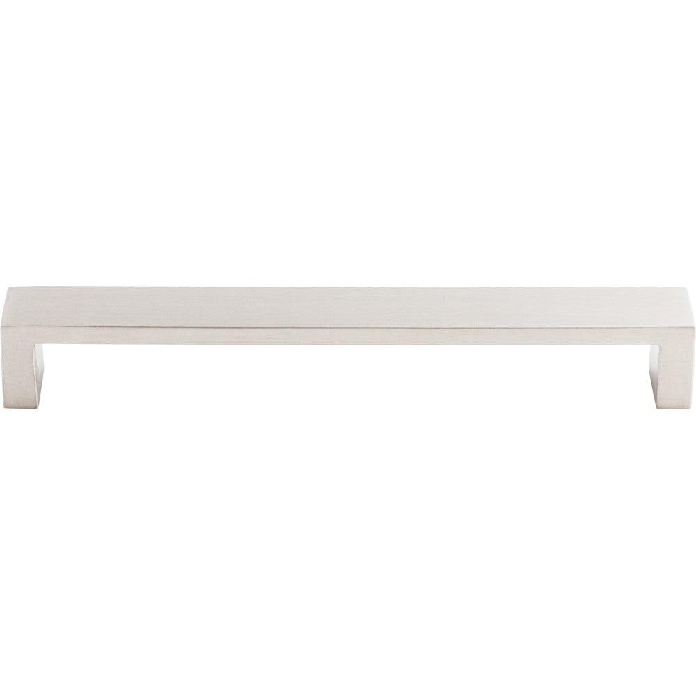 Modern Metro Pull by Top Knobs - Brushed Stainless Steel - New York Hardware