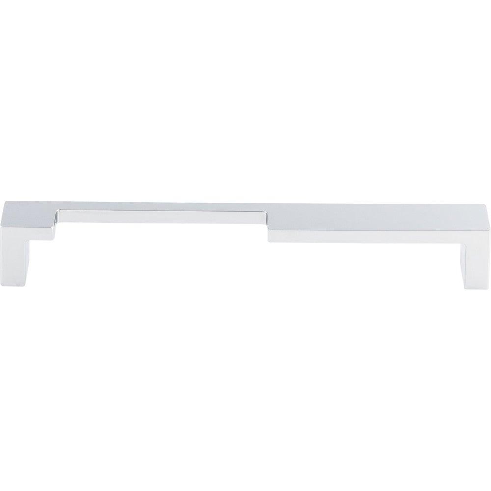 Modern Metro Notch Pull A by Top Knobs - Polished Chrome - New York Hardware