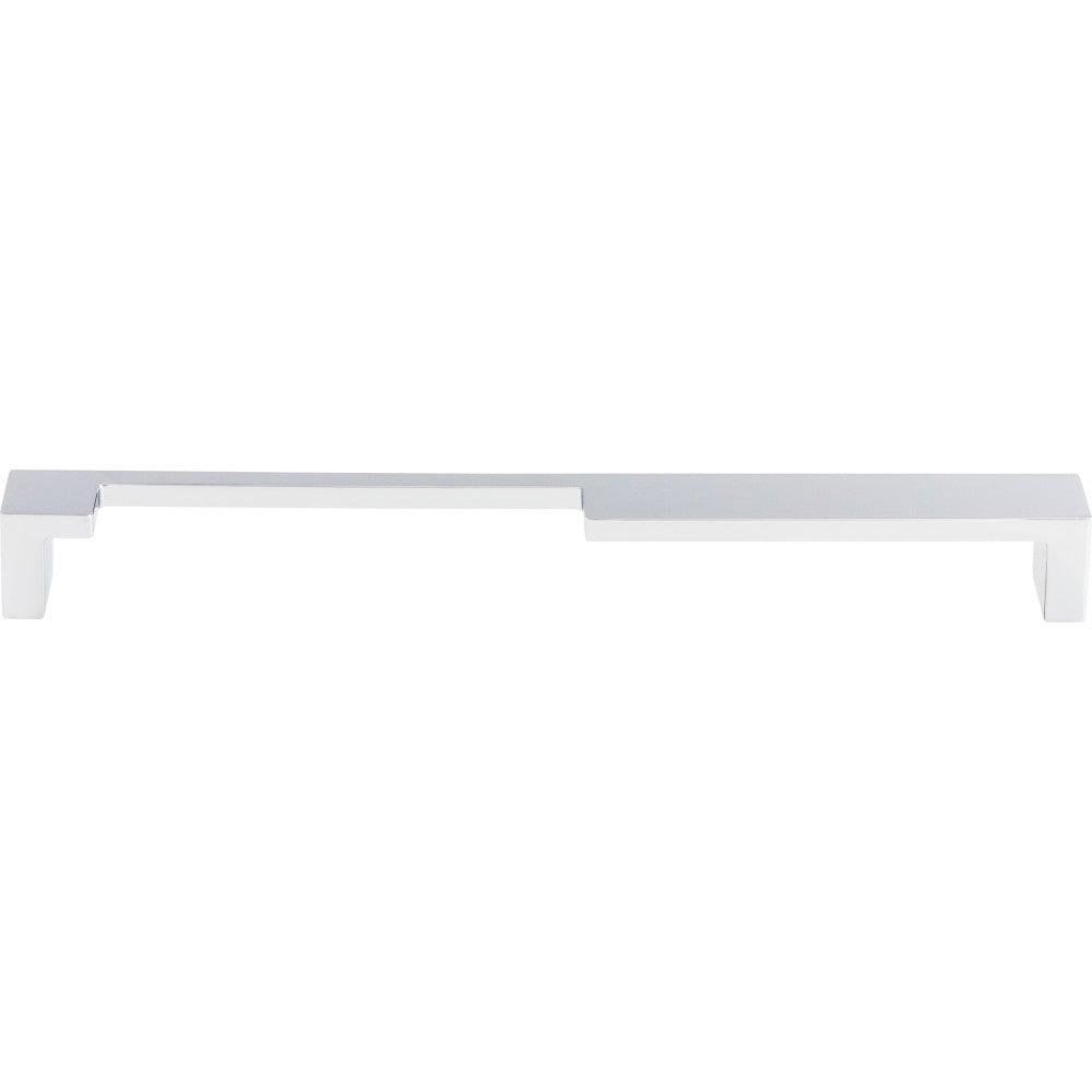 Modern Metro Notch Pull A by Top Knobs - Polished Chrome - New York Hardware
