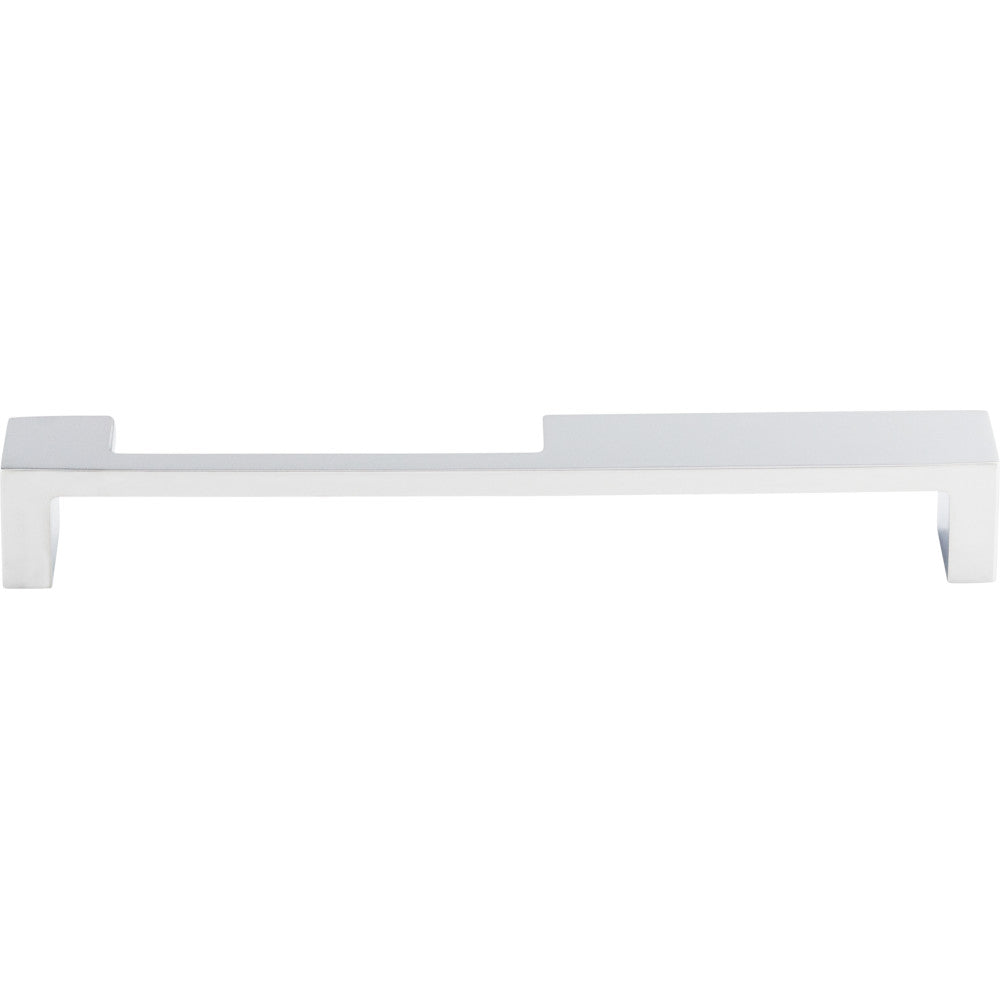 Modern Metro Notch Pull B by Top Knobs - Polished Chrome - New York HBrdwBre