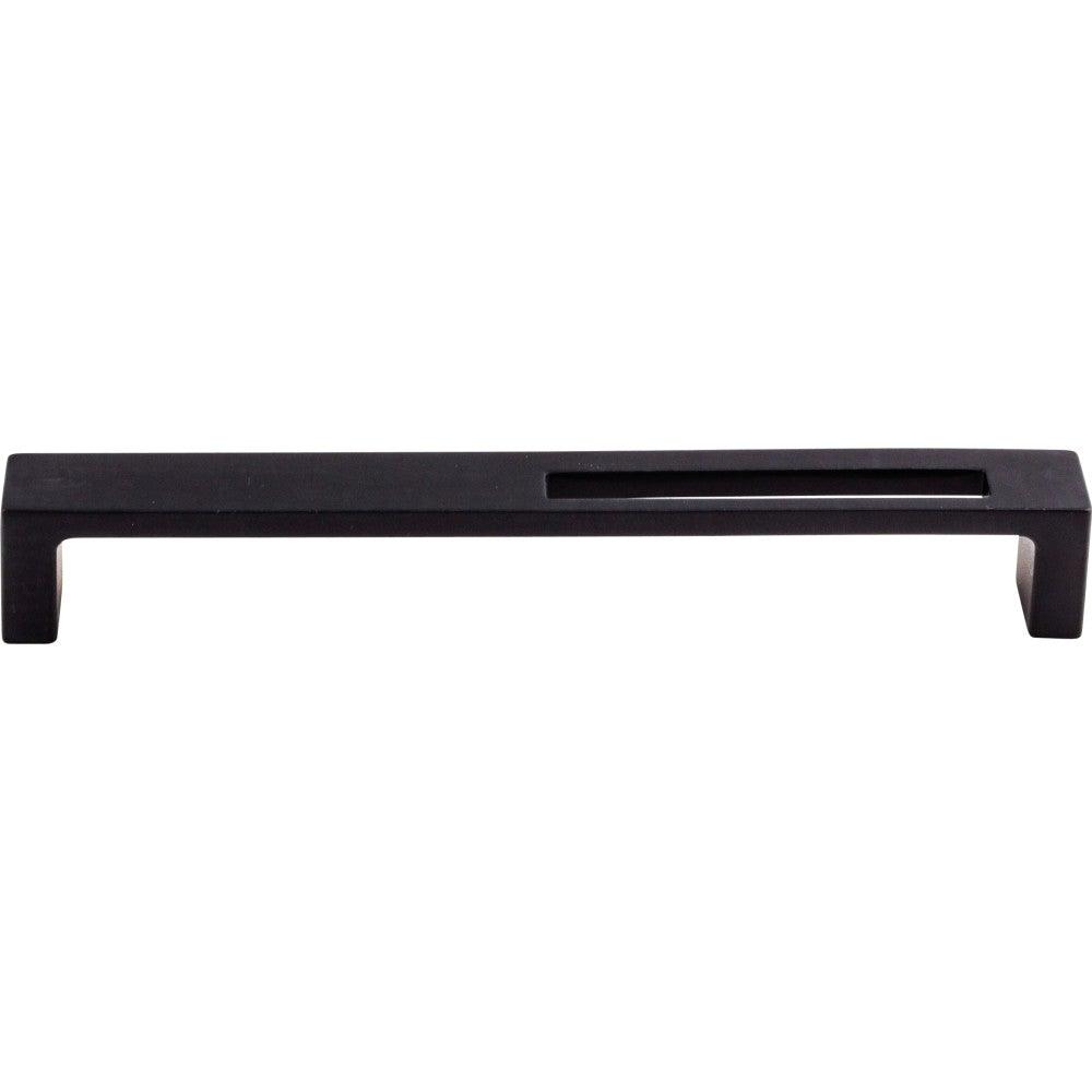 Modern Metro Slot Pull by Top Knobs - Flat Black - New York Hardware