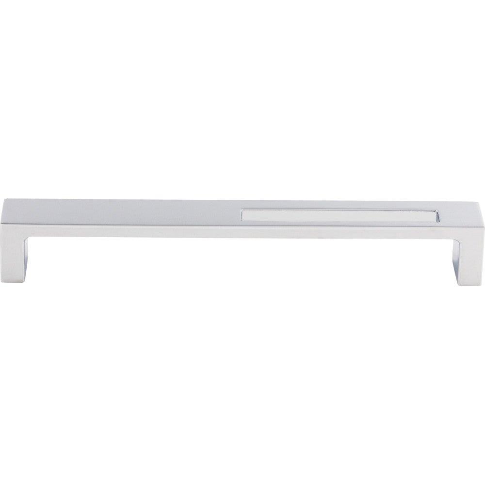 Modern Metro Slot Pull by Top Knobs - Polished Chrome - New York Hardware
