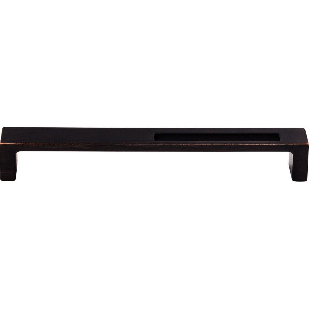 Modern Metro Slot Pull by Top Knobs - Tuscan Bronze - New York Hardware