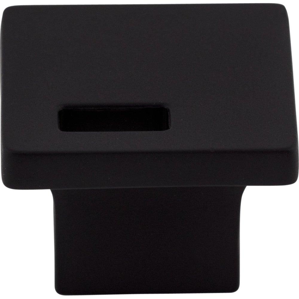Modern Knob by Top Knobs - Flat Black - New York Hardware