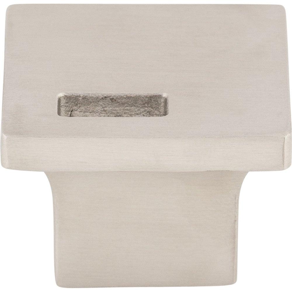Modern Knob by Top Knobs - Brushed Stainless Steel - New York Hardware