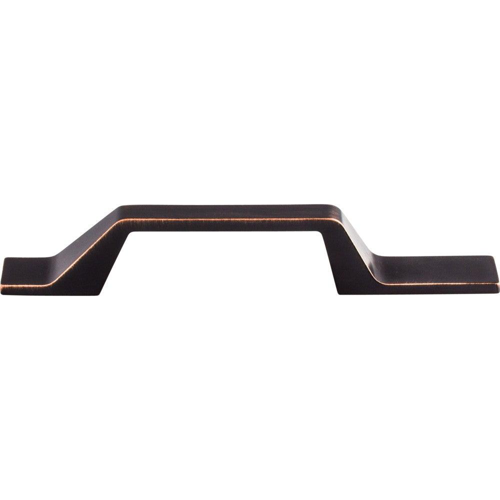 Modern Metro Asymmetrical Pull by Top Knobs - Tuscan Bronze - New York Hardware