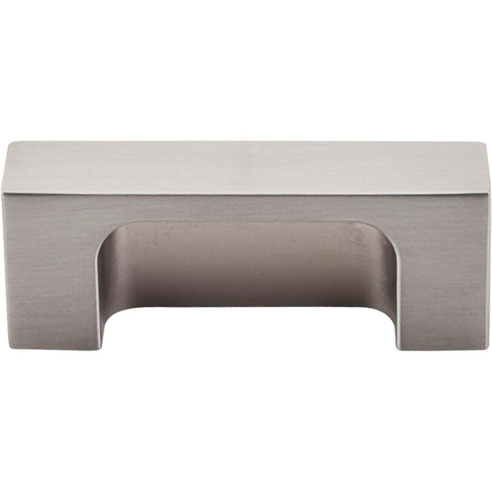 Modern Metro Tab Pull by Top Knobs - Brushed Satin Nickel - New York Hardware