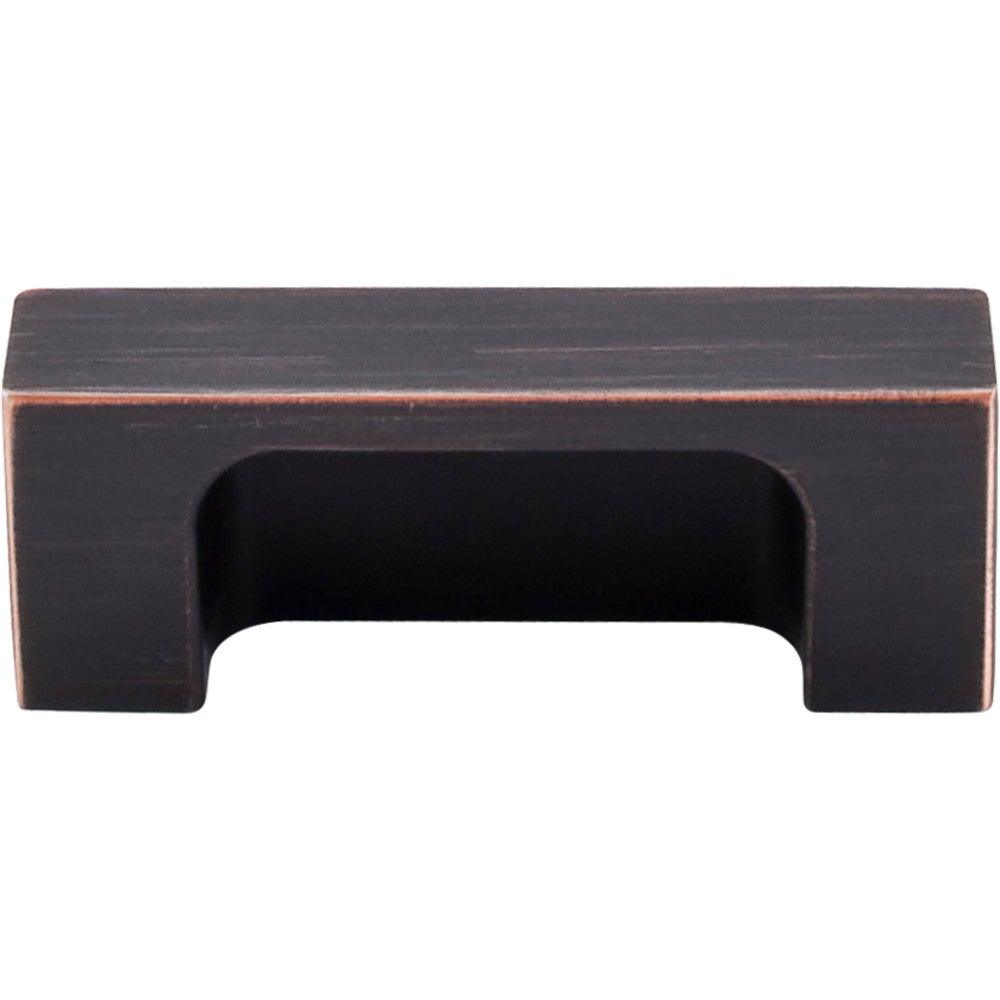 Modern Metro Tab Pull by Top Knobs - Tuscan Bronze - New York Hardware