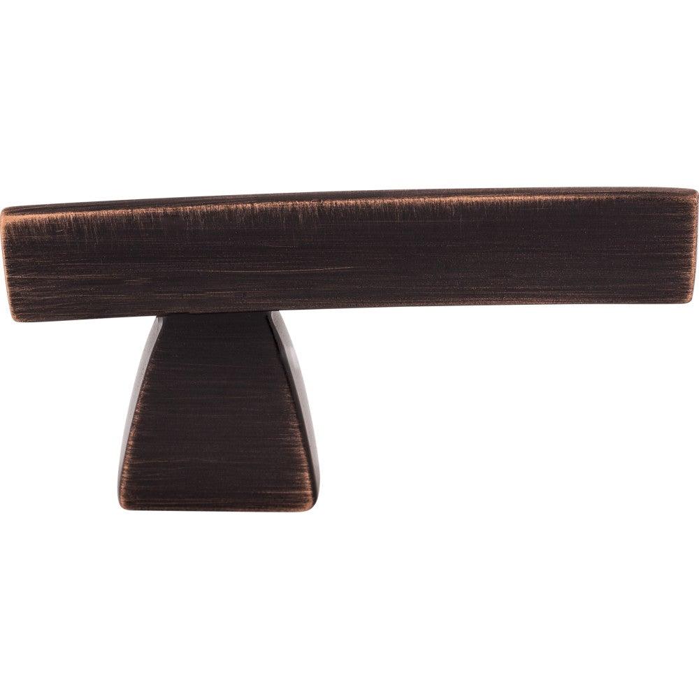 Elongated Arched Knob by-Top-Knobs - Tuscan Bronze - New York Hardware
