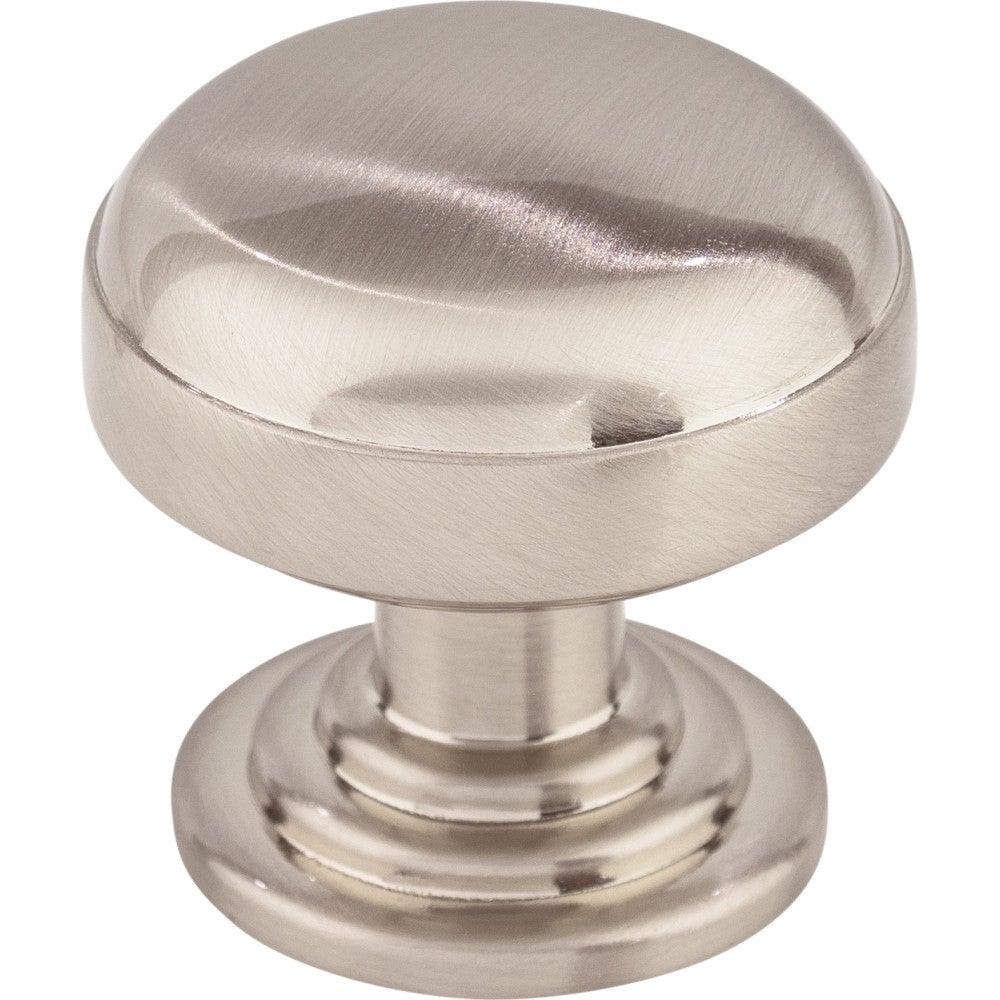 Ellis Knob by Top Knobs - Brushed Satin Nickel - New York Hardware