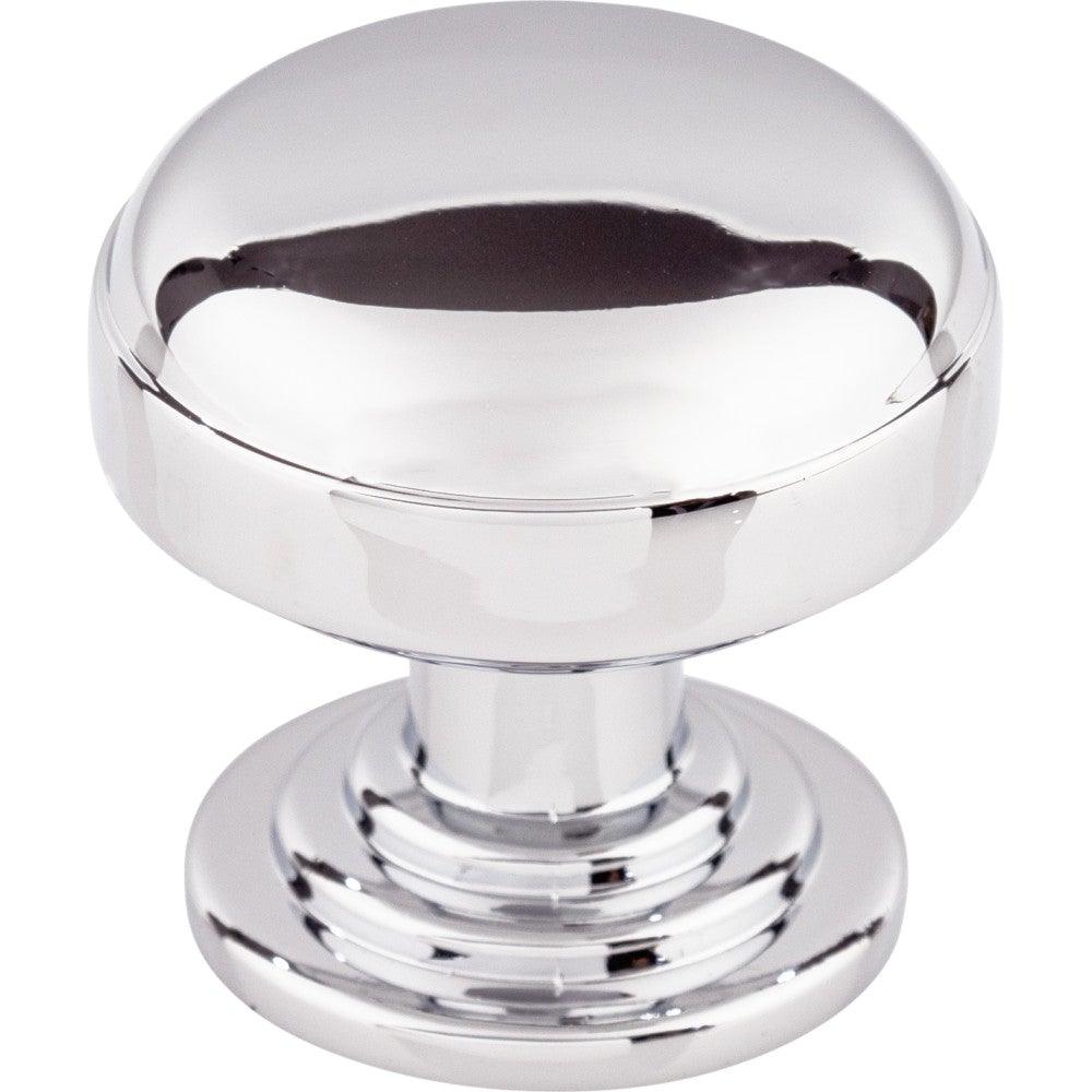 Ellis Knob by Top Knobs - Polished Chrome - New York Hardware