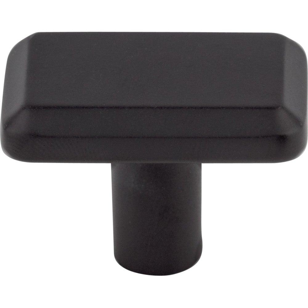 Telfair Knob by Top Knobs - Flat Black - New York Hardware