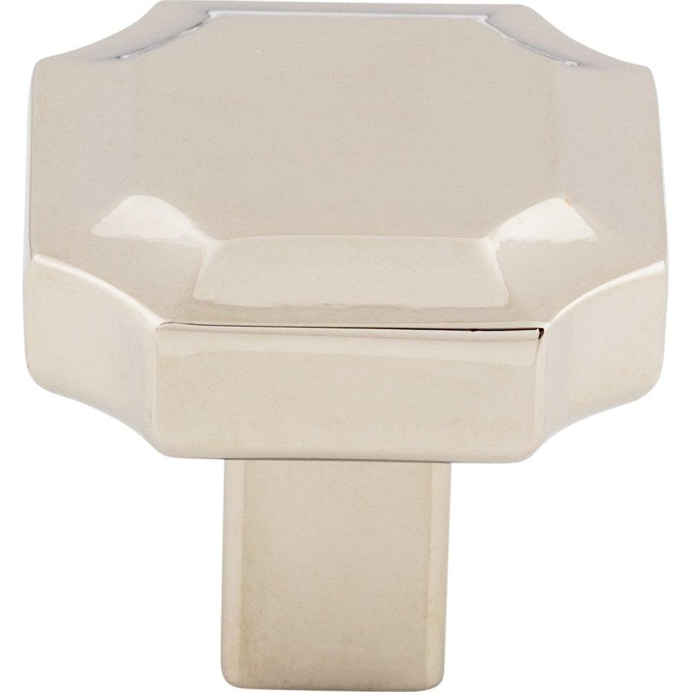 Davenport Knob by Top Knobs - Polished Nickel - New York Hardware